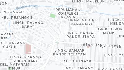 Mapa de localització de l'hotel
