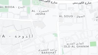 Hotel location map