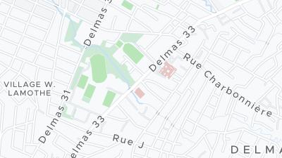 Mapa de localização do hotel