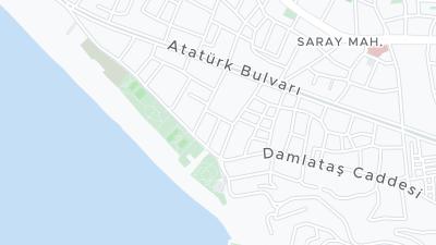 Hotel location map