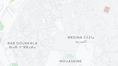 Mapa de localização do hotel