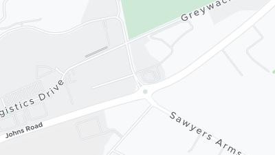 Hotel location map
