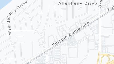 Kaart met de situering van het hotel