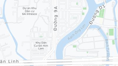 Hotel location map
