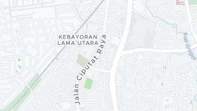 Plan de localisation de l'hôtel