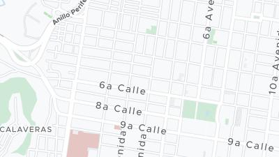 Hotel location map