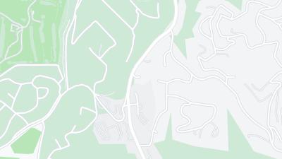 Kaart met de situering van het hotel