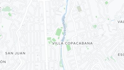 Hotel location map