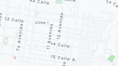 Hotel location map