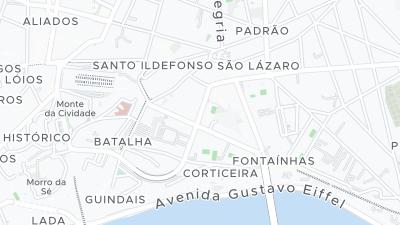 Hotel location map