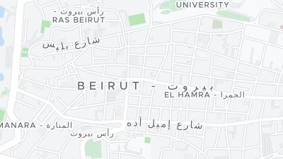 Hotel location map