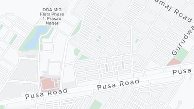 Hotel location map