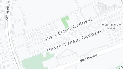 Hotel location map