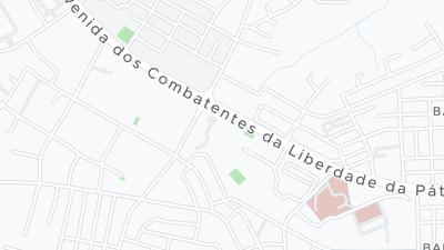 Kaart met de situering van het hotel