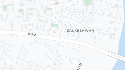 Mapa de localização do hotel