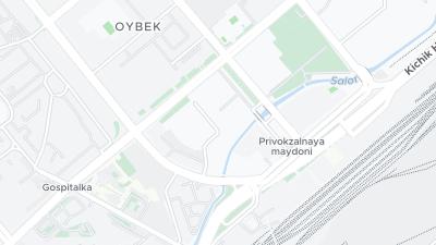 Mapa de localització de l'hotel