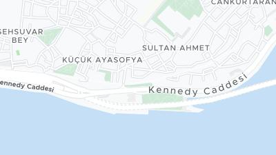 Hotel location map