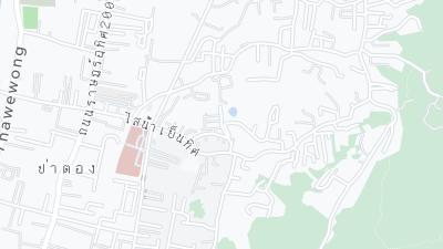 Mapa de localização do hotel