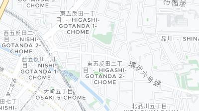 Mapa de localização do hotel