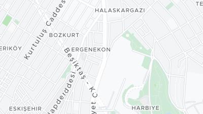 Halaskargazi Cad. 1, Harbiye, Sisli