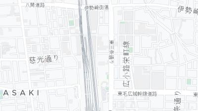 Mapa de localização do hotel