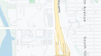 Hotel location map