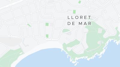 Mapa de localização do hotel