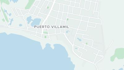 Kaart met de situering van het hotel