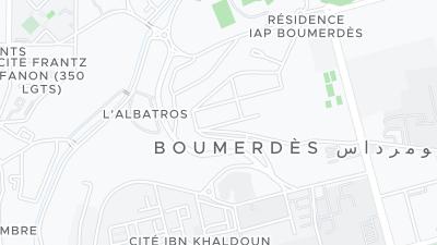 Hotel location map