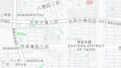 Hotel location map