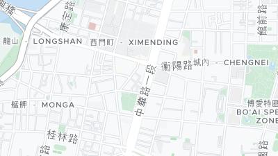 Hotel location map
