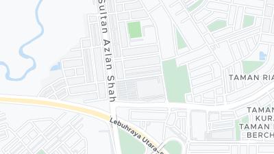 Mapa de localização do hotel