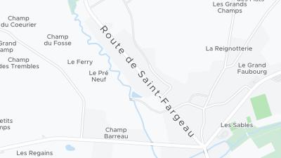 Visa hotellet på en karta