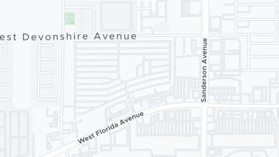 Hotel location map