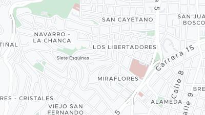 Карта локализации отеля