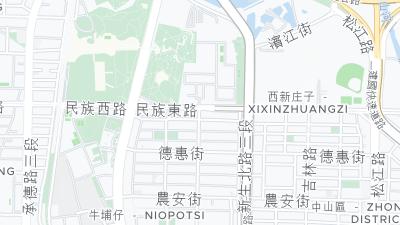 Hotel location map