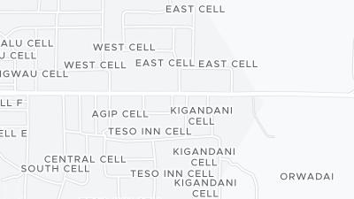 Hotel location map