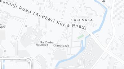 Hotel location map