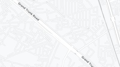 Kort over hotellets beliggenhed