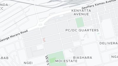 Hotel location map