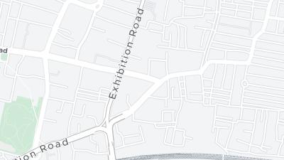 Mapa de localização do hotel