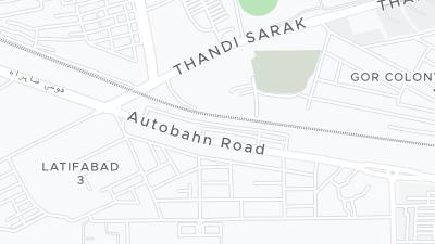 Hotel location map