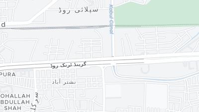 Hotel location map