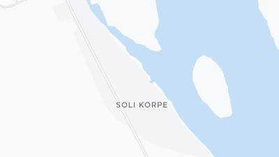 Kaart met de situering van het hotel