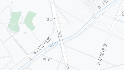 Kaart met de situering van het hotel