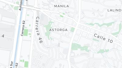 Карта локализации отеля