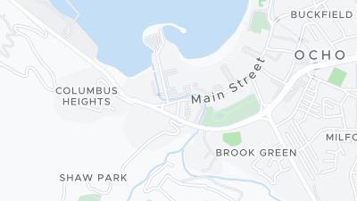 Hotel location map
