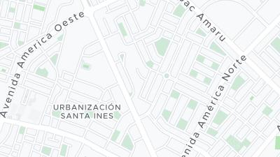 Hotel location map