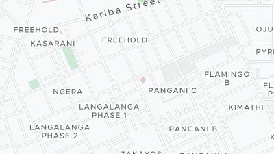 Hotel location map