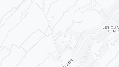 Kaart met de situering van het hotel